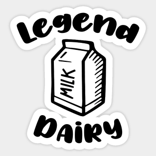 Legend Dairy Sticker